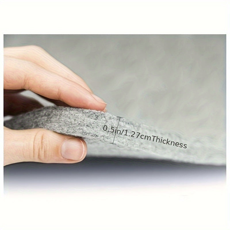 High-Temperature Resistant Wool Felt Ironing Mat Portable Pressing Pad for Sewing Quilting