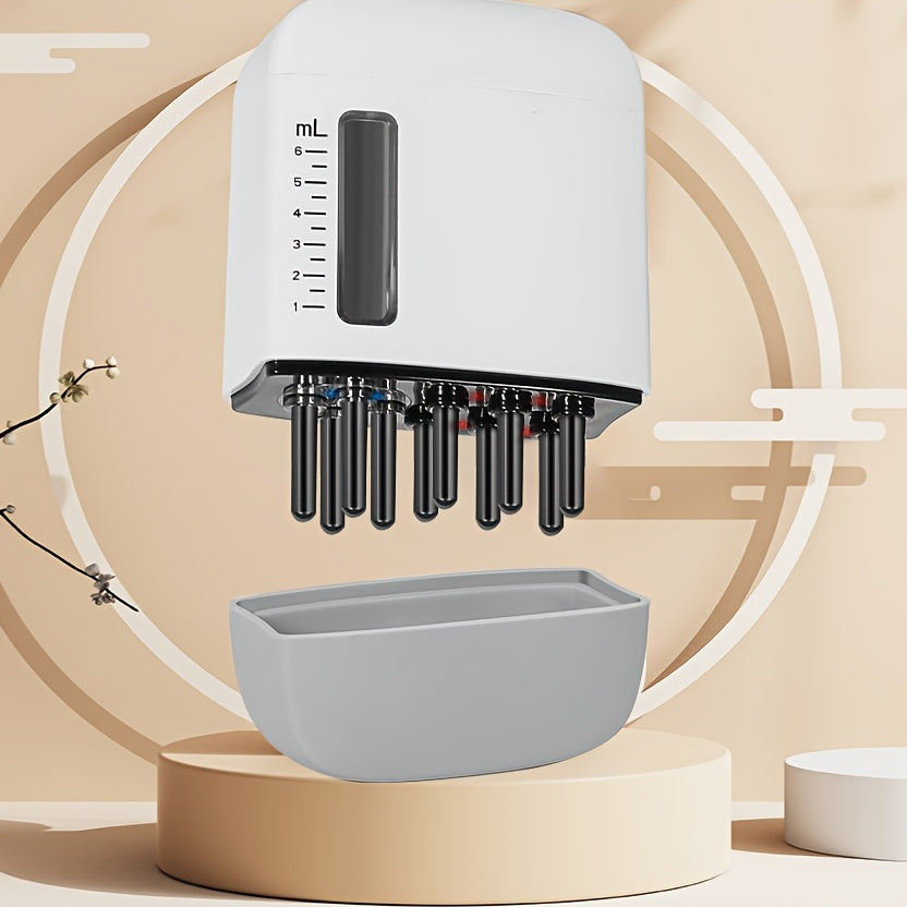 USB Rechargeable Scalp Massager with Hair Oil Applicator for Hair Growth