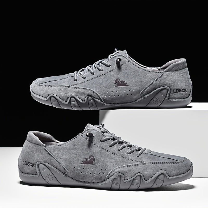 Men's Lightweight Casual Shoes Rubber Sole Fabric Insole Round Toe Summer Spring Fall