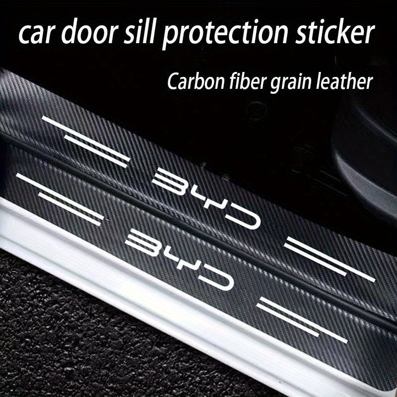 Car Interior Door Sill Stickers for Cars Compatible with Various Models