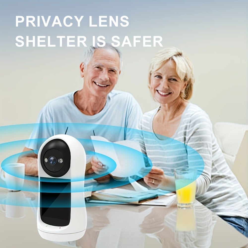 Indoor Security Camera 1080P HD WiFi Night Vision Two-Way Audio Pan Tilt Motion Alerts