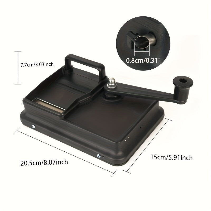 Manual Cigarette Rolling Machine for Home Use Dual-Track 8.0mm/6.5mm