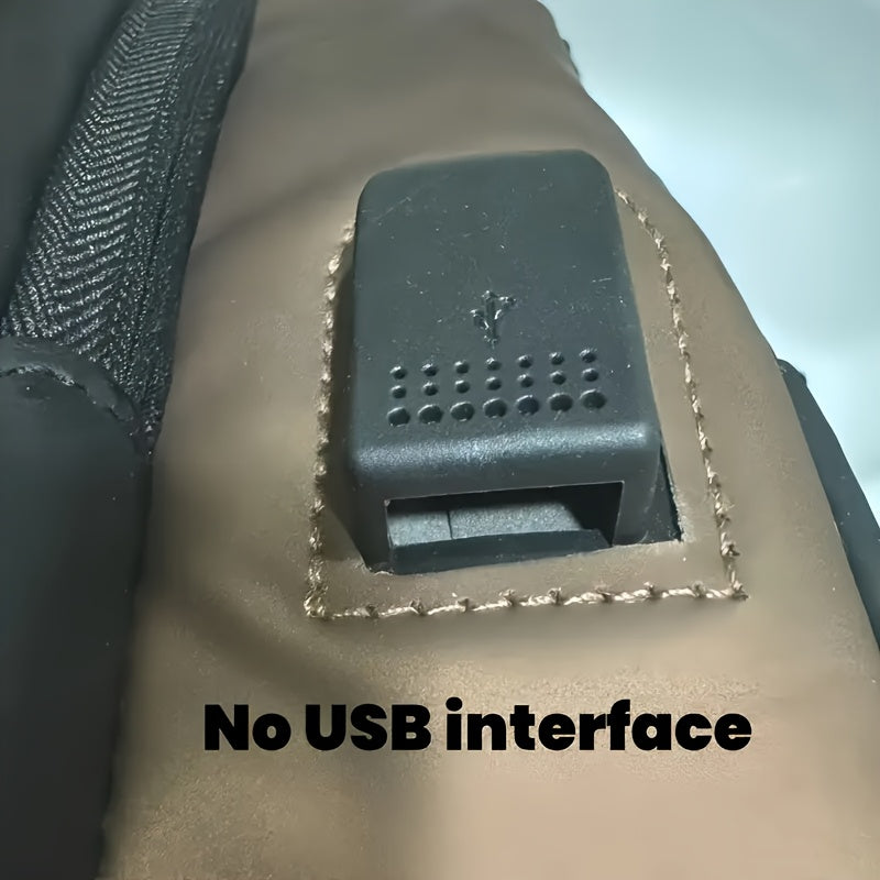 Men's Oxford Fabric Chest Bag with USB Port for Motorcycle and Leisure Sports