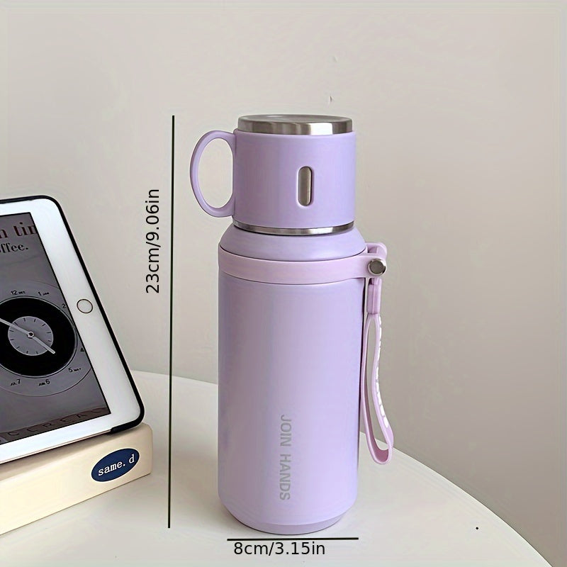 Stainless Steel Water Bottle with Tea Infuser Leak-Proof Vacuum Insulated Reusable