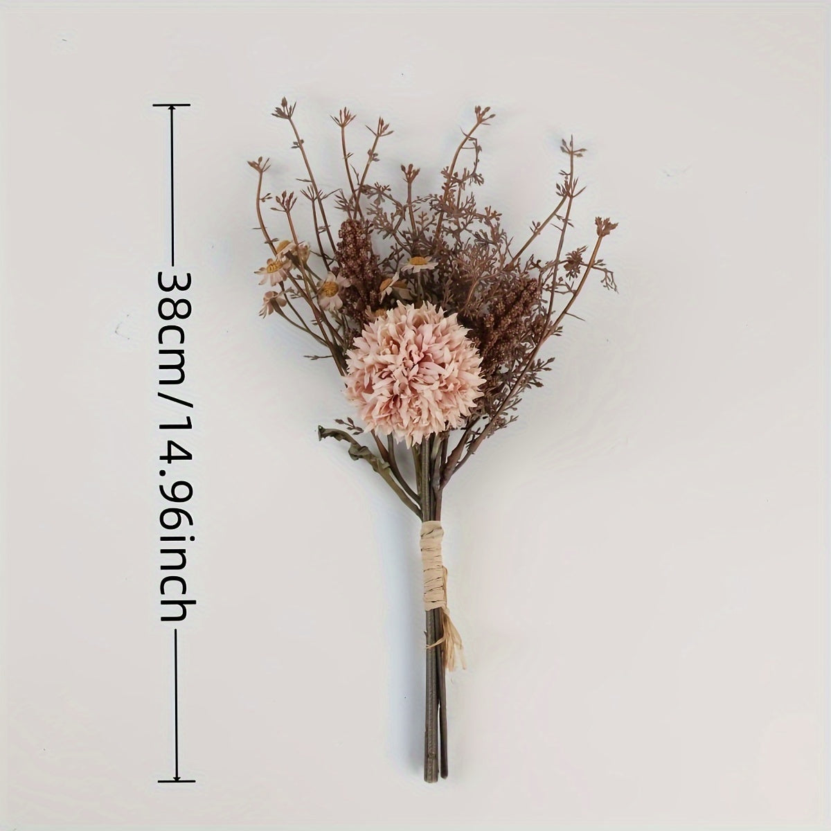 Single Chrysanthemum Flower Bouquet for Home Office Wedding Decor