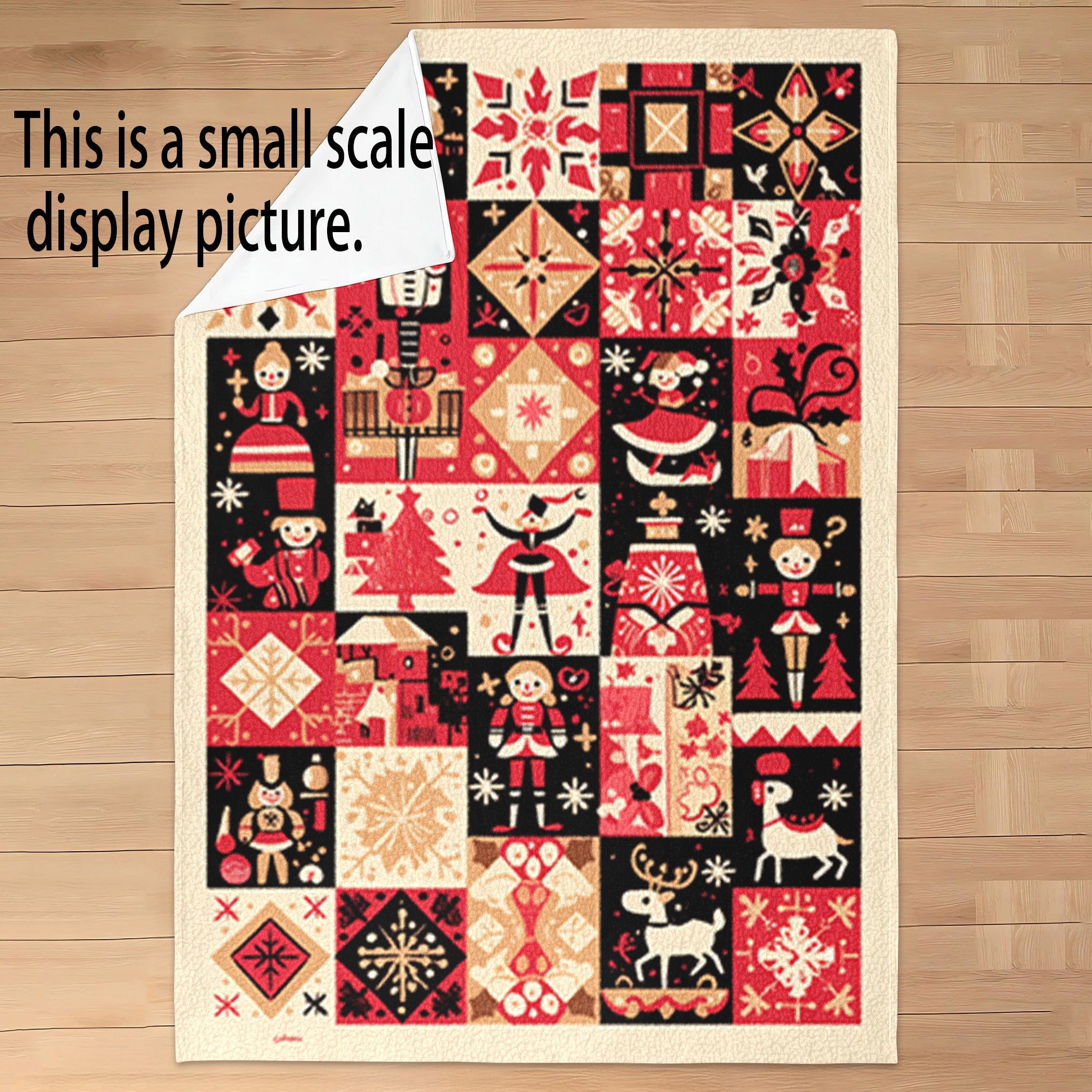 Flannel Fleece Throw Blanket Digital Print All-Season Bed Cover Camping Nap Blanket