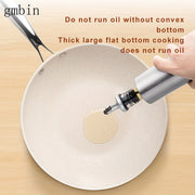 Ceramic Non-Stick Frying Pan with Shell Porcelain and Flat Bottom for Deep Frying