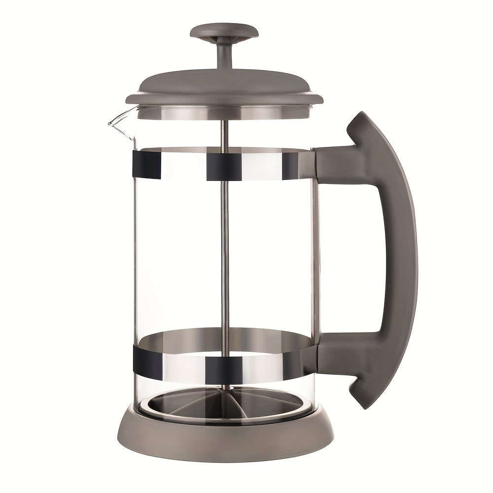 34oz French Press Coffee Maker Heat-Resistant Glass Stainless Steel Cold Brew