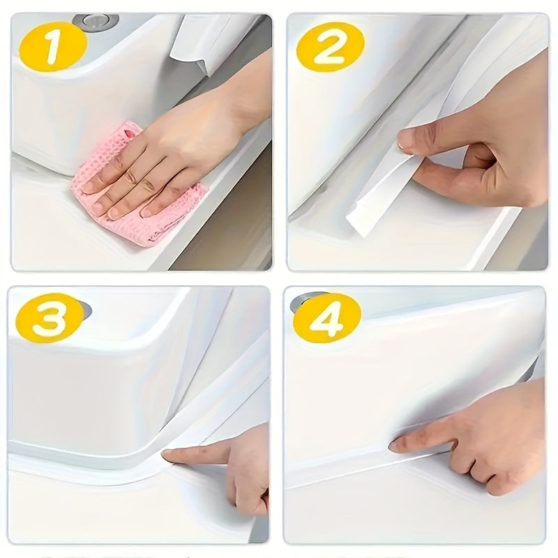 Cinta de PVC impermeable de 2.2cm para juntas de fregadero de cocina y baño