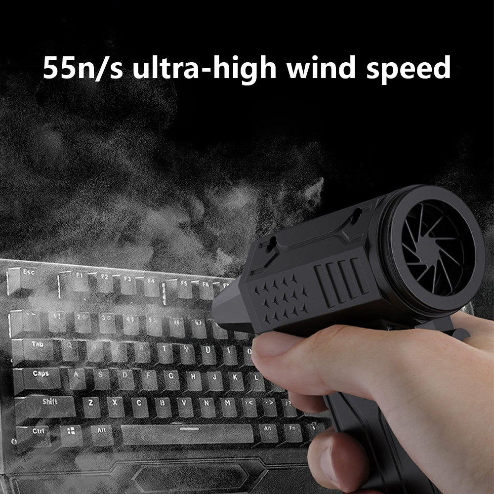 Portable Handheld Turbofan Air Cannon High-Speed Brushless Mini Fan