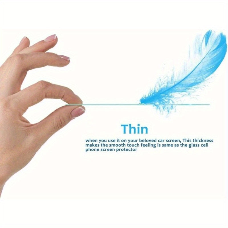 Car GPS Navigation Screen Protector 15.6-Inch Tempered Glass Dashboard Film