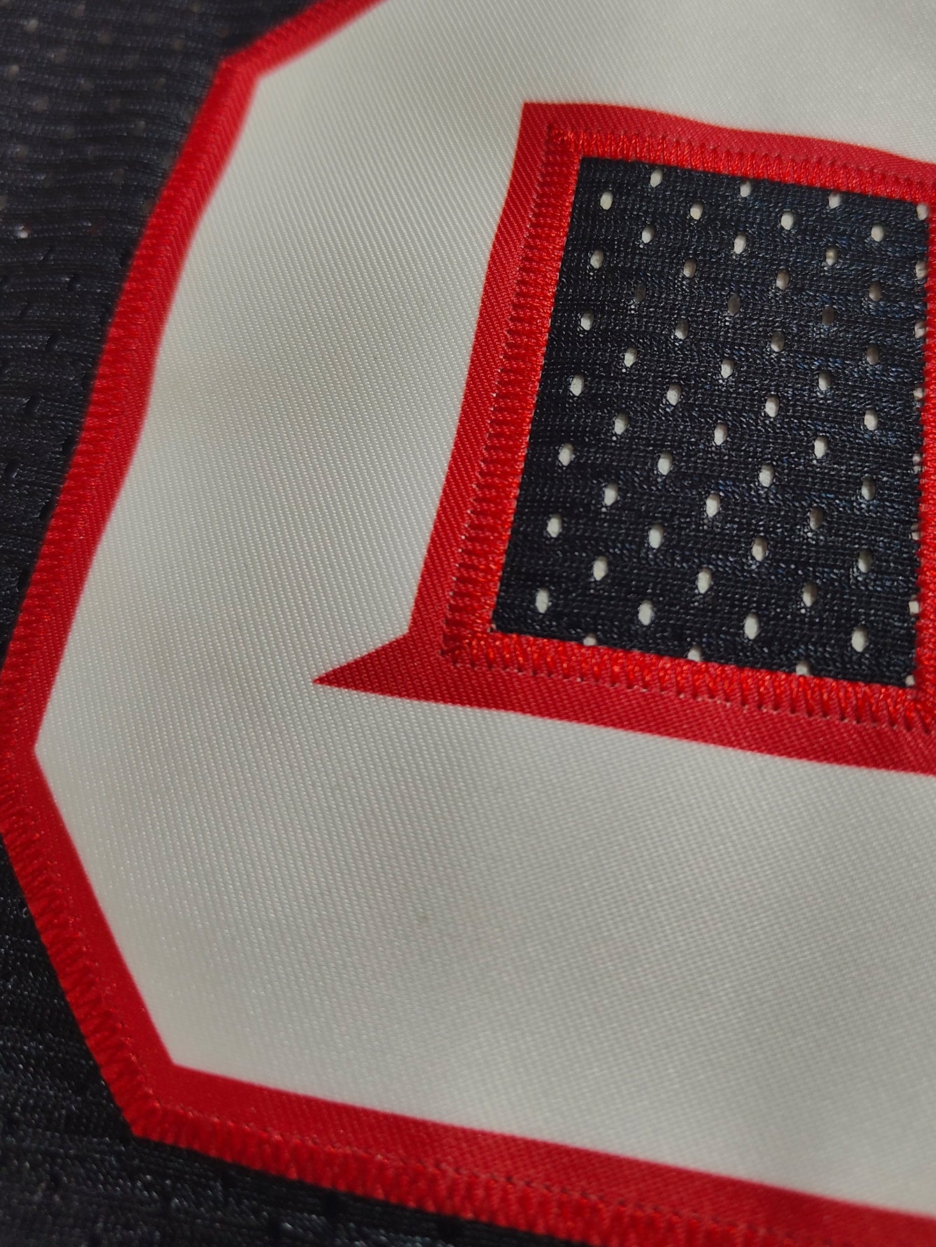 Plus Size Embroidered Football Jersey V-Neck Loose Fit Polyester for Men Women