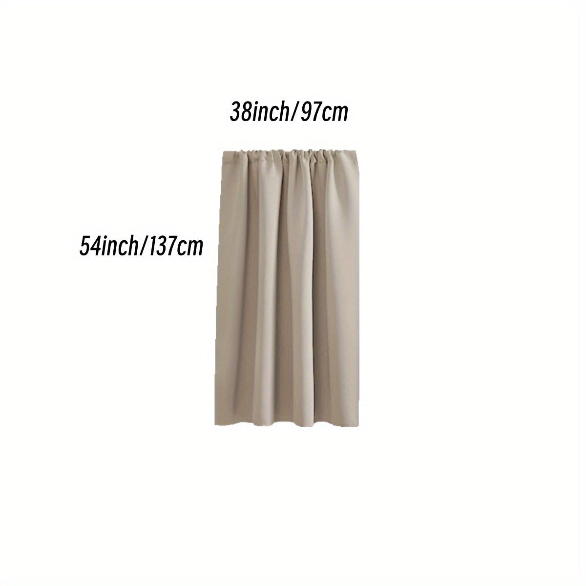 Insulated Blackout Curtains for Bedroom Room Darkening Noise Reduction 1PC