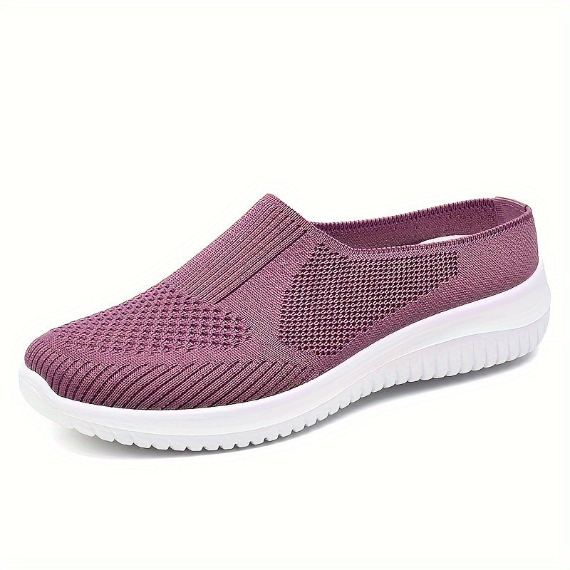 Women's Slip-On Loafers Breathable Fabric PU Sole Casual Spring Summer