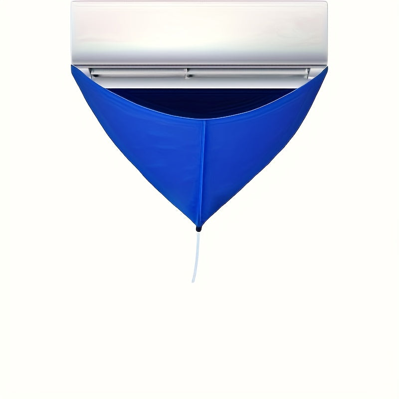 Splash-Free Air Conditioner Water Collection Cover with Drain Hose