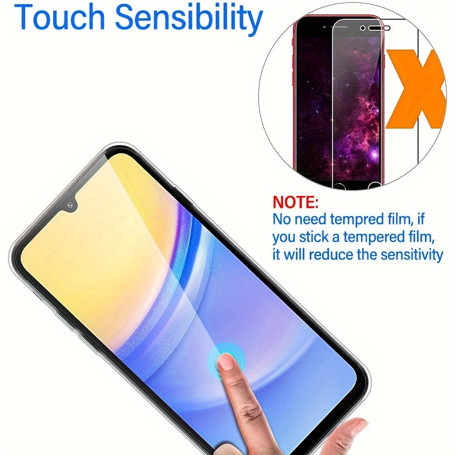 360 Full Body Phone Case for Xiaomi Models with Double Transparent Cover and Screen Protector