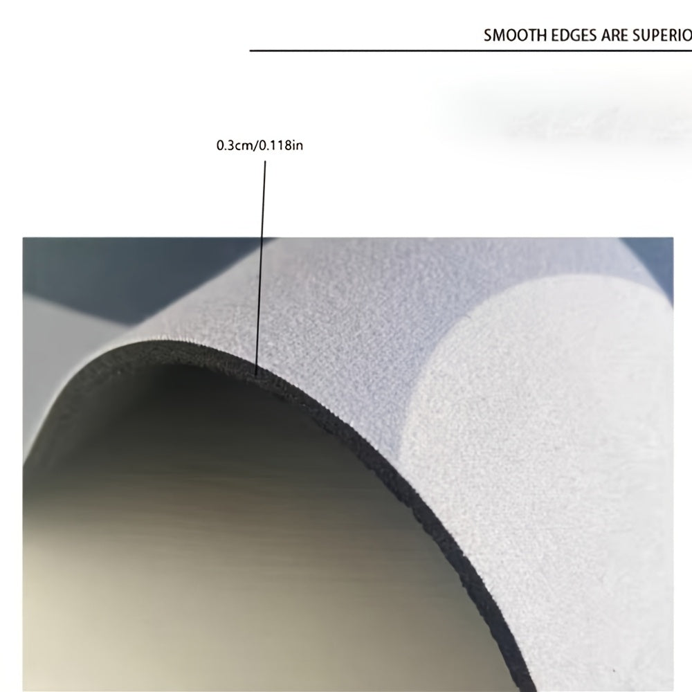 Absorbent Polyester Bath Mat Non-Slip Quick-Dry Odorless for Shower Bedroom Kitchen