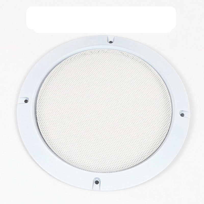 Black Mesh Speaker Grille 5.08cm to 25.4cm Durable Metal Enclosure