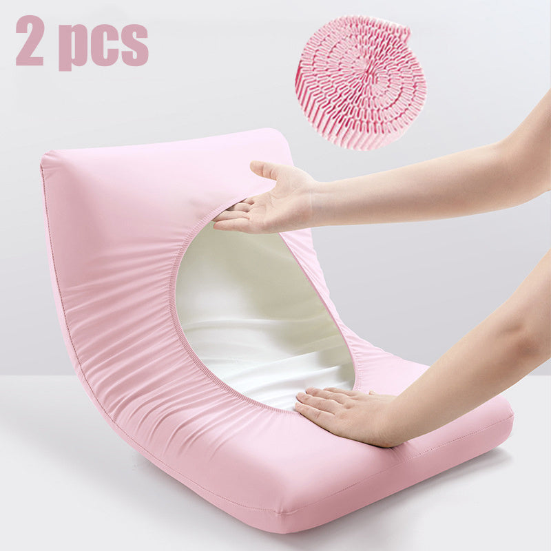 Disposable Pillowcases Set of 2 Light Purple Breathable Non-Woven 80cm x 50cm