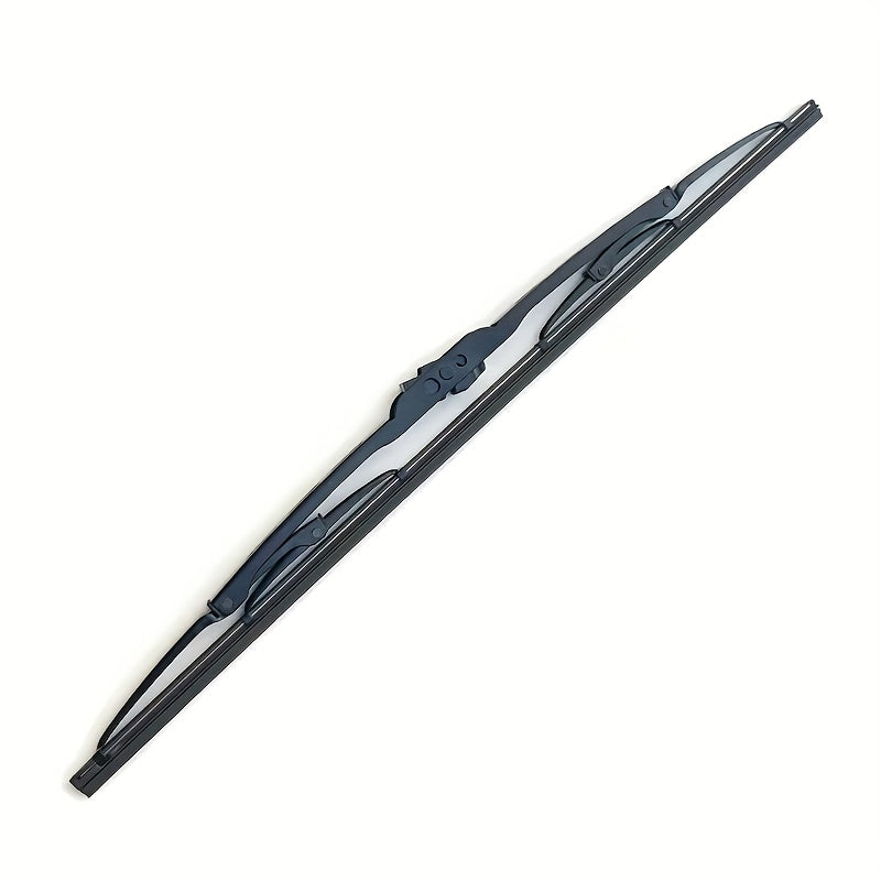 Черная металлическая щетка-стеклоочиститель с натуральной резиной для всех автомобилей с U-образным крюком