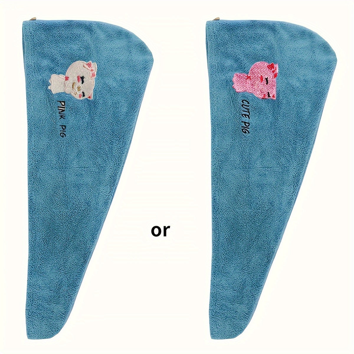 Dry Hair Towel for Ladies Super Absorbent Lightweight with Headscarf Hat