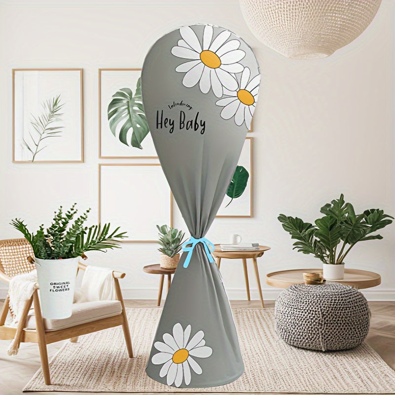 All-Inclusive Floor Protection Sleeve for Electric Fans Washable Dust Cover
