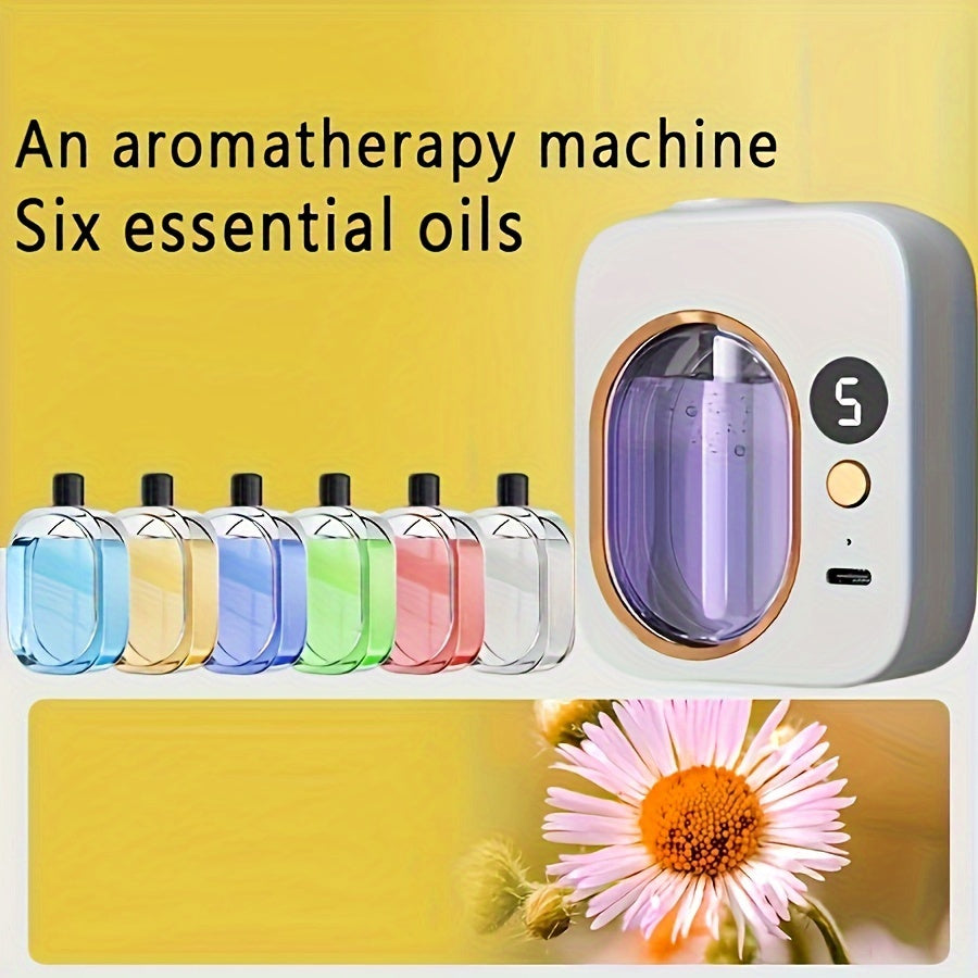 Aromatherapy Diffuser with Adjustable Long-Lasting Fragrance Wall or Desktop Use