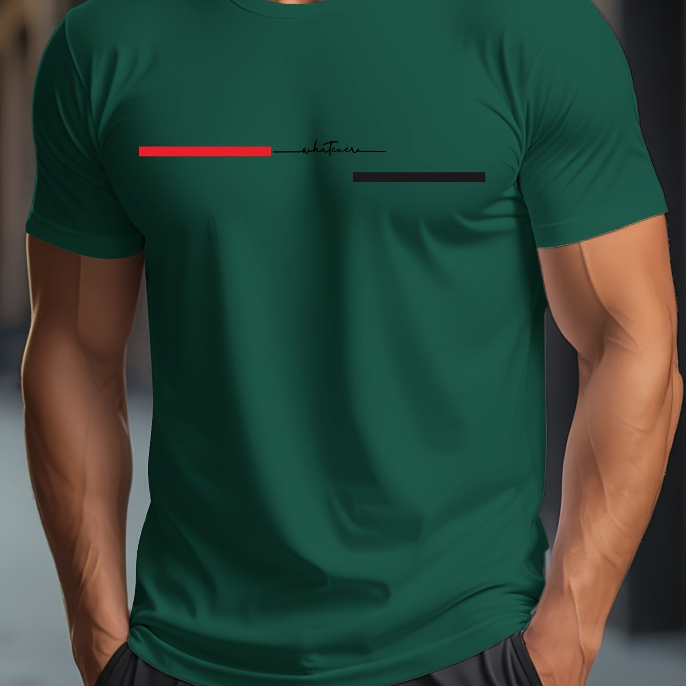 Yozgi ochiq havoda kiyish uchun 100% paxta erkaklar uchun grafik printli futbolka.