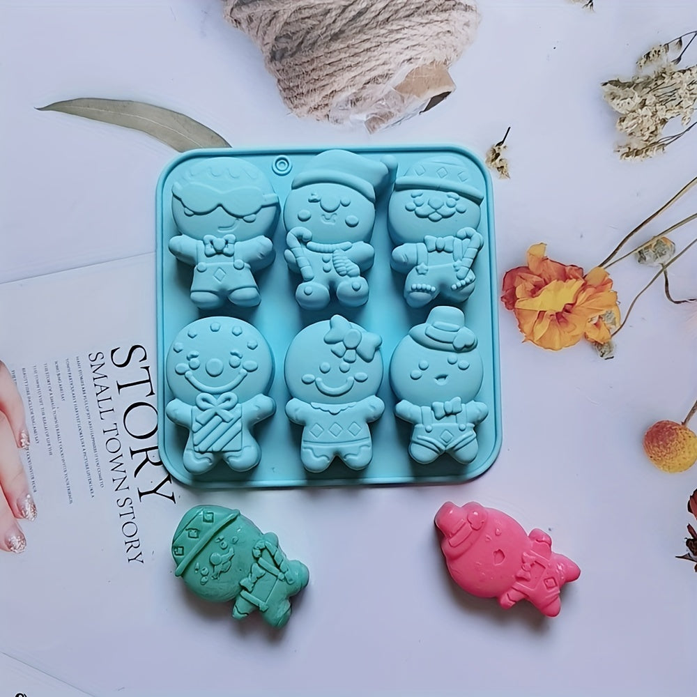 Silicone Mold for DIY Treats and Decorations for Cake Baking Chocolate Candy Gummy Soap Clay