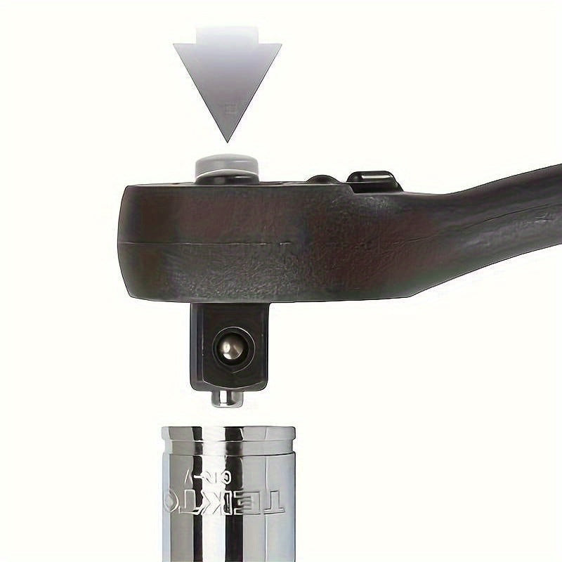 Universal kompozit vintli kalitlar to'plami 1/4 3/8 1/2 dyuymli uzatma 3 ta