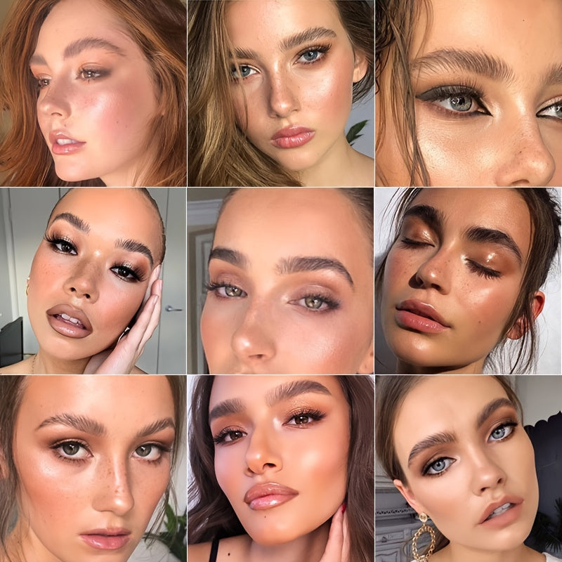 Gel de cera para definir cejas a prueba de agua - 16g, de larga duración, cepillo aplicador