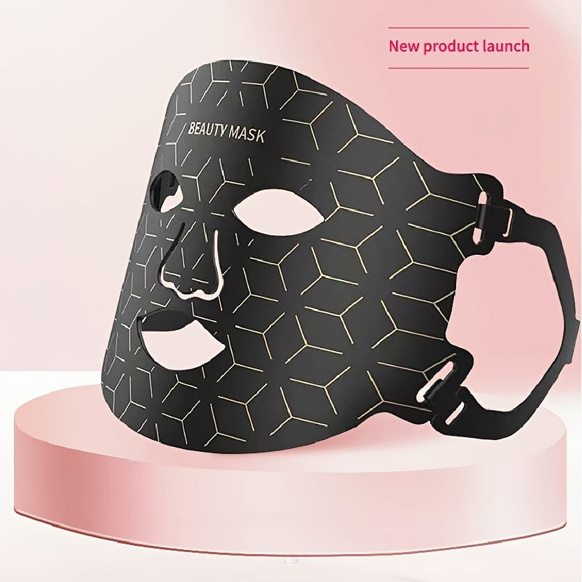 Rechargeable Silicone Face Mask Applicator with USB Charging for Home Skincare