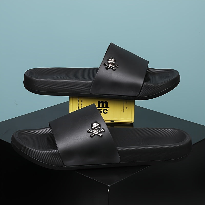 Zapatillas abiertas para hombre con suela de EVA transpirable, antideslizantes, casuales para interior y exterior