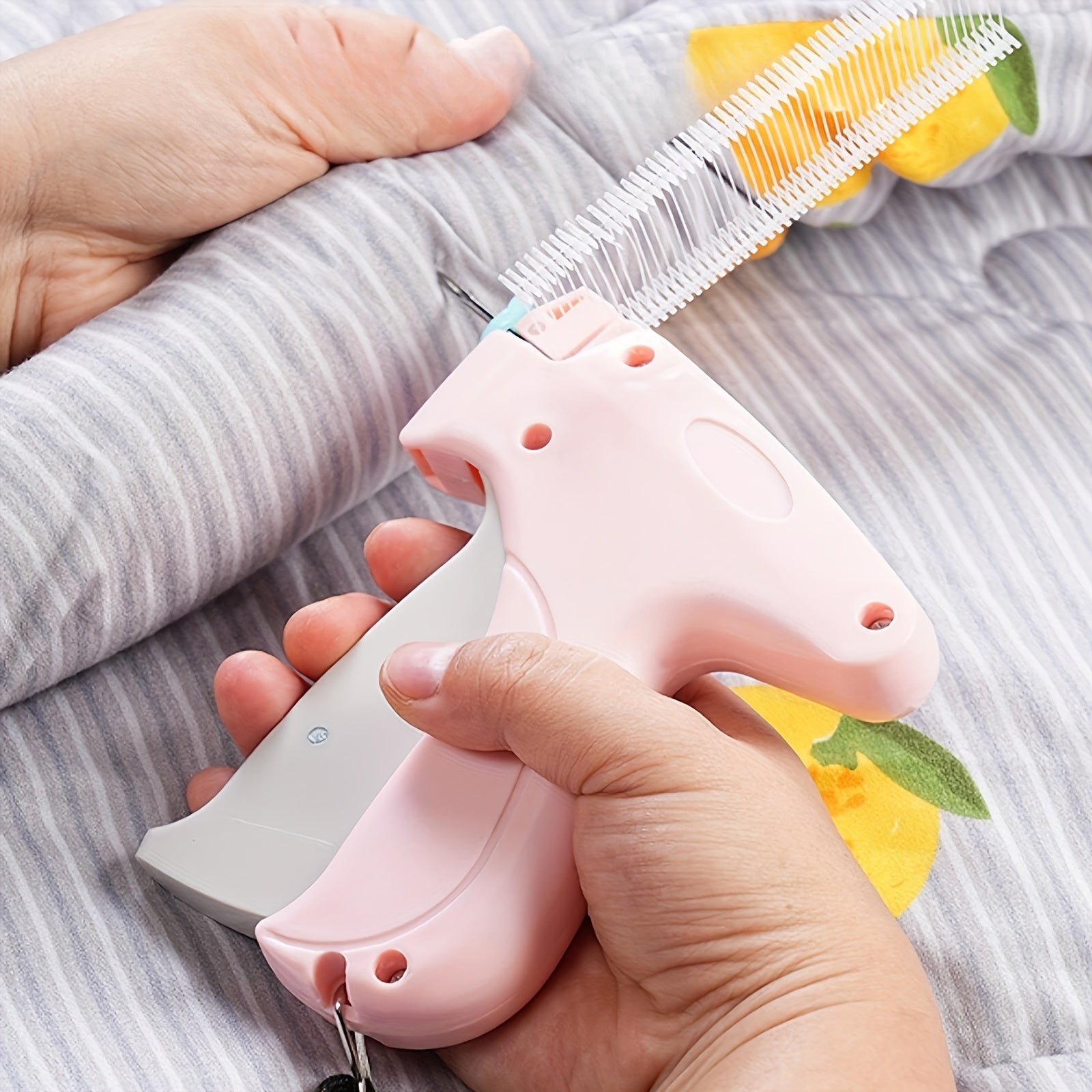 Compact Sewing Tool for Fast Clothing Repairs, Mending Rips and Tears