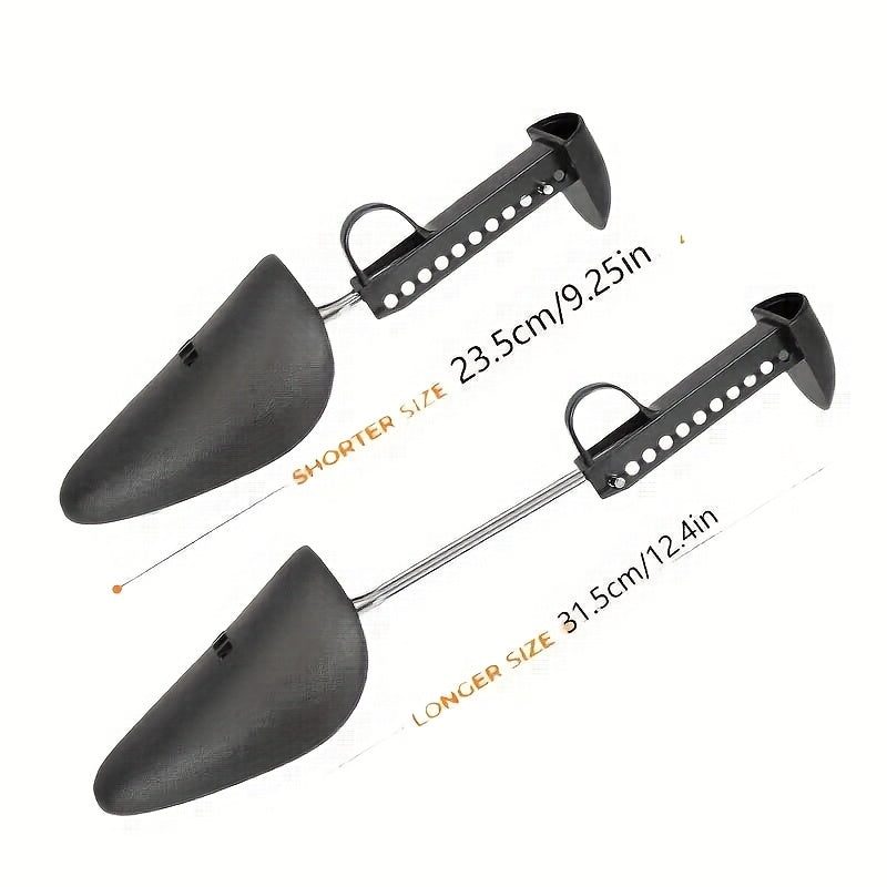 Men's Shoe Supports Adjustable Plastic Shoe Last Expanders for Dress & Casual Shoes