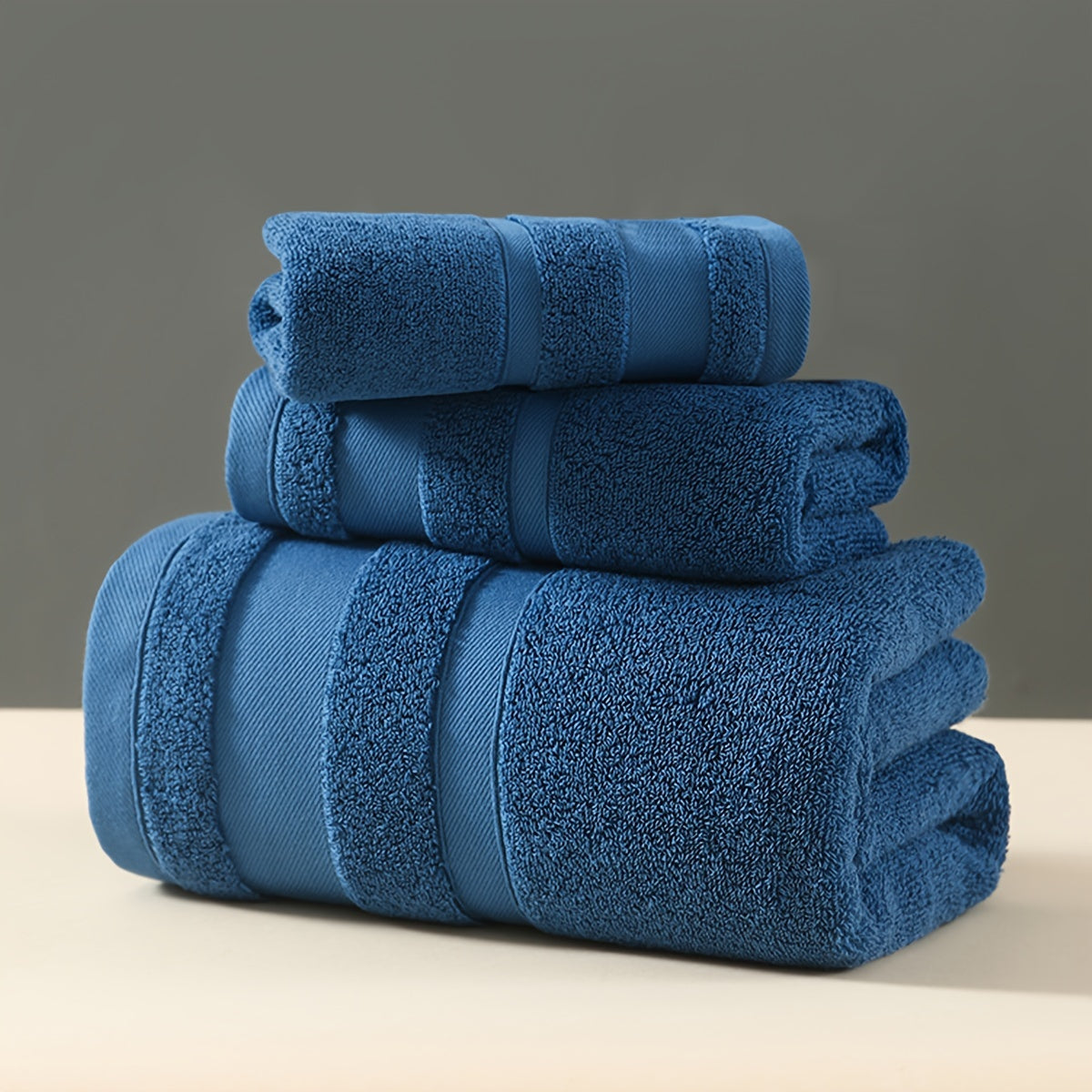 3 dona to'liq paxta hammom sochiqlari to'plami, erkaklar va ayollar uchun ideal, yumshoq, namni so'raydigan sochiqlarga muhtoj hammomlar uchun mukammal.