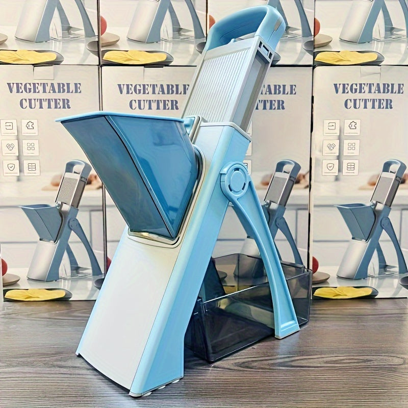 Handheld Vegetable Slicer and Grater, Plastic Cutter for Carrots and Potatoes