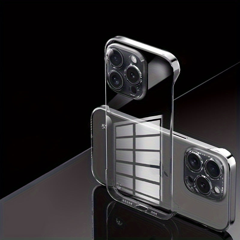 Clear Transparent Hard PC Phone Case for iPhone 11 12 13 14 15 Pro Max Plus