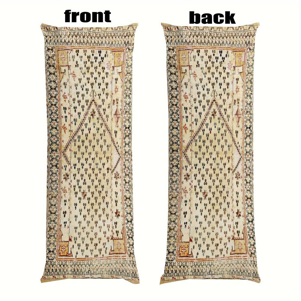 Bohem uslubidagi tana yostiq qoplami 50.8x137.2cm gilam bosma qisqa mo'rt polyester