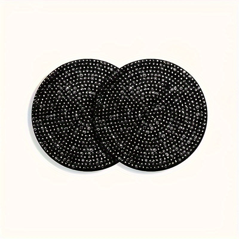 2pcs Multicolor Silicone Car Cup Holder Coasters Non-Slip Heat-Resistant