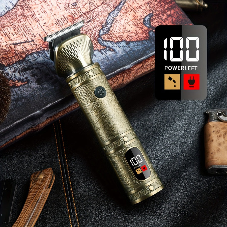 Men's Grooming Kit 7-in-1 Cordless Electric Razor Trimmer Shaver USB Rechargeable