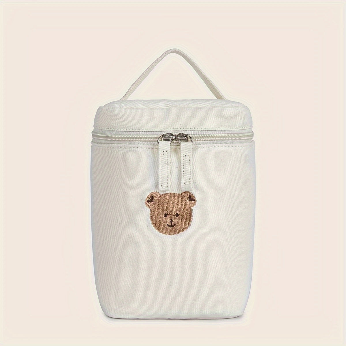 Teddy Bear Aluminum Foil Insulated Lunch Bag Trolley for Kids