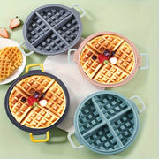 Silicone Waffle and Chocolate Mold for Pastries Muffins and Cakes