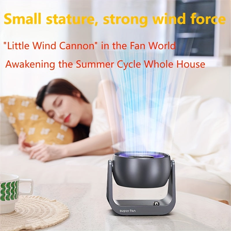 Ventilador digital de escritorio con tema hawaiano, alimentado por USB, de plástico, estilo romántico