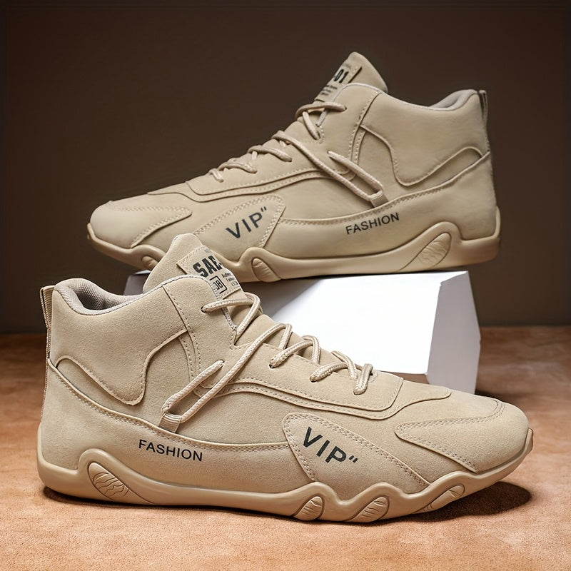 Men's High-Top Sneakers Non-Slip Comfortable Hiking Casual Outdoor Shoes