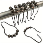 Set of 12 Novelty Stainless Steel Bathroom Hooks for Hanging Towels and Robes
