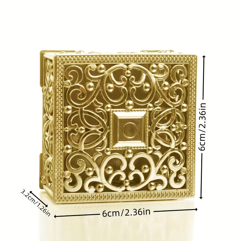 Caja de almacenamiento multifuncional para organización del hogar, regalos de boda, almacenamiento de joyas vintage