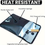 Portable cho'ntak chiroq tutqichli, olovga chidamli, hidsiz PVC bilan izolyatsiyalash uchun shimgichli tutqich