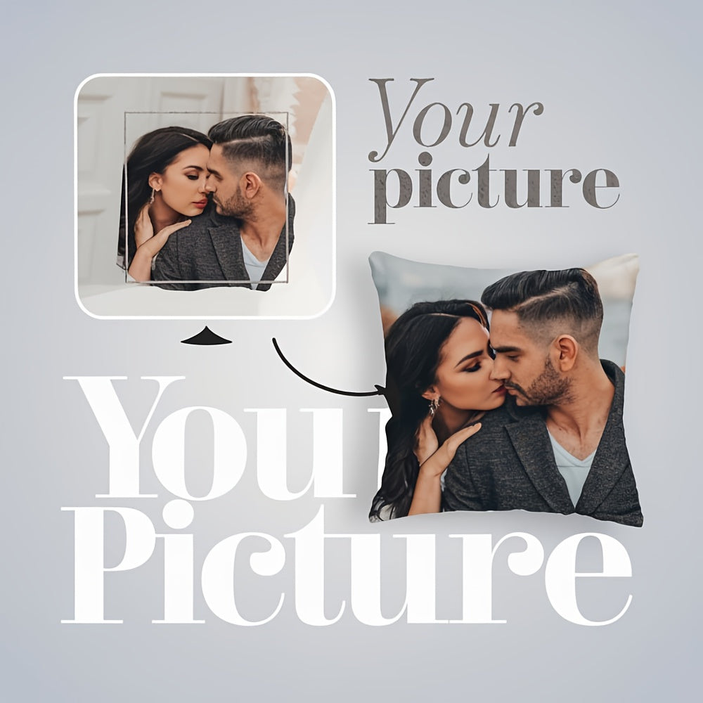 18x18 Polyester Pillow Cover for Home Decor and Gifts for Valentine's Day Christmas Thanksgiving and New Year