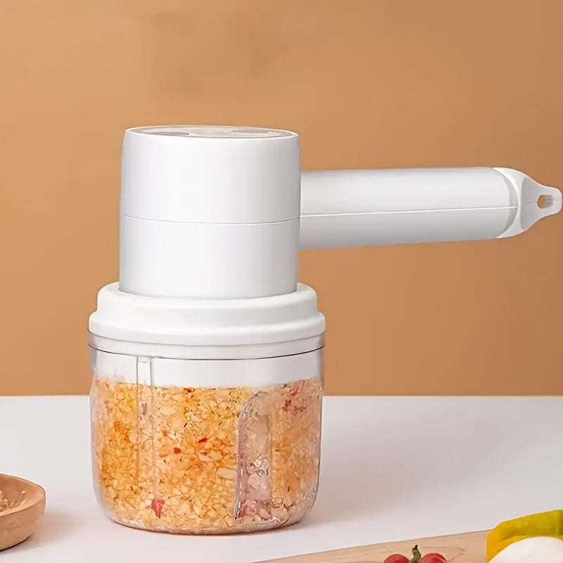 Electric Garlic Masher Hand Mixer Egg Beater Multifunctional Kitchen Tool